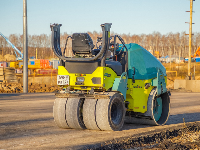 Аренда виброкатка AMMANN ARX 40-2C фото 3